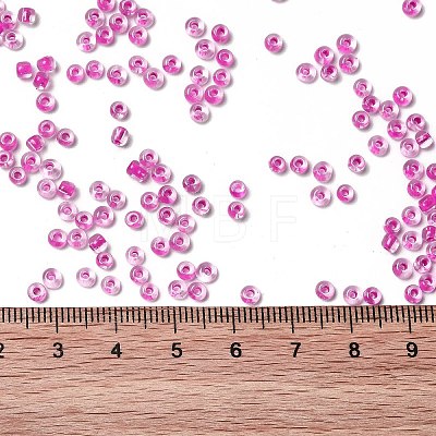 12/0 Transparent Glass Seed Beads SEED-F003-03C-06-1