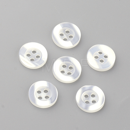 4-Hole Plastic Buttons BUTT-S020-11-18mm-1