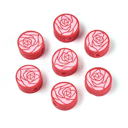 Handmade Polymer Clay Beads CLAY-T023-13-1