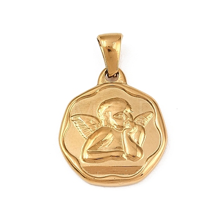 304 Stainless Steel Pendants X-STAS-Z171-10G-1