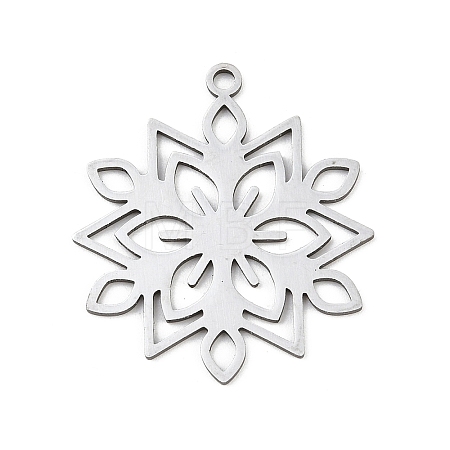 Christmas 201 Stainless Steel Pendants STAS-C156-01S-P-1