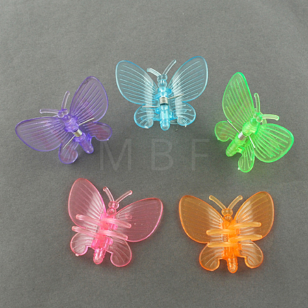 Acrylic Claw Hair Clips PHAR-R020-M-1