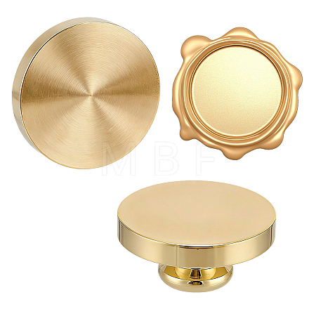 DIY Scrapbook Blank Brass Wax Seal Stamp Heads DIY-WH0899-902B-03-1
