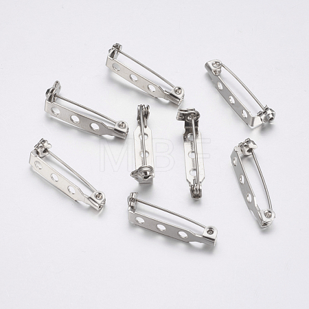 Iron Brooch Findings IFIN-G078-01P-1