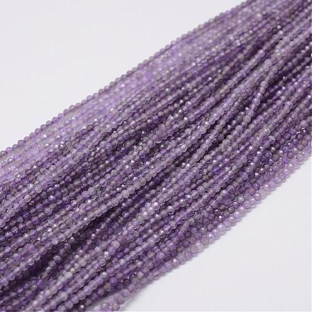Natural Amethyst Beads Strands G-E347-09-1