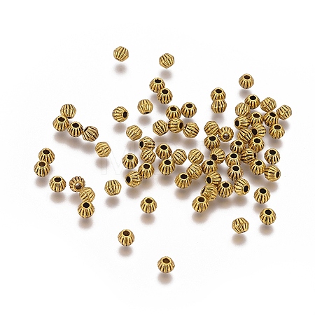 Tibetan Style Spacer Beads LS-GLF0300Y-NF-1