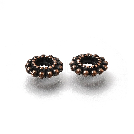Tibetan Style Alloy Spacer Beads AL-CBA3B63-02R-1