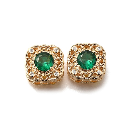 Brass Glass Beads KK-M318-38G-03-1
