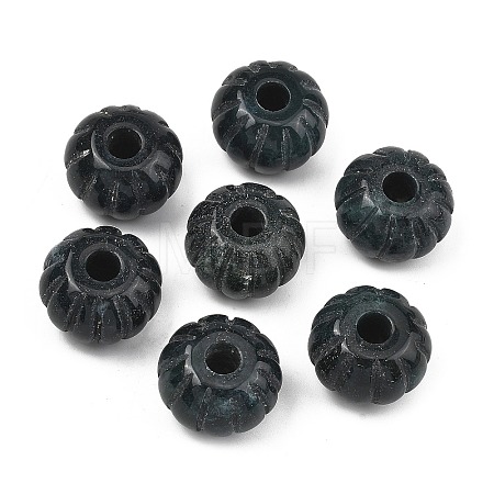 Natural Moss Agate Carved Beads GG-CBA02C4-07D-1