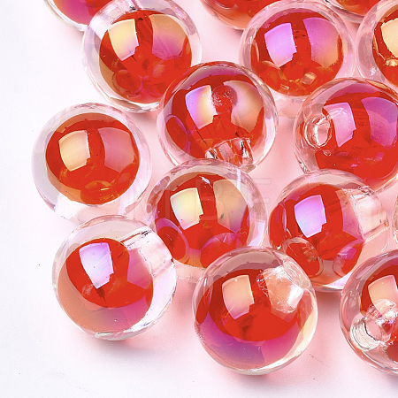 Transparent Acrylic Beads TACR-S148-11G-1