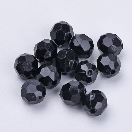 Acrylic Beads TACR-Q257-10mm-V72-1