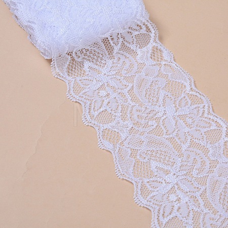 Elastic Lace Trim OCOR-WH0024-A12-1