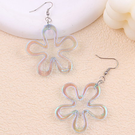 Acrylic Dangle Earrings FS-WGB547D-06-1