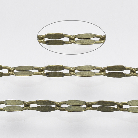 3.28 Feet Brass Dapped Chains X-CHC-T008-01AB-1