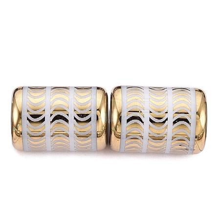 Electroplate Glass Beads EGLA-N026-02A-B02-1