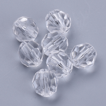 Transparent Acrylic Beads TACR-Q257-20mm-V01-1