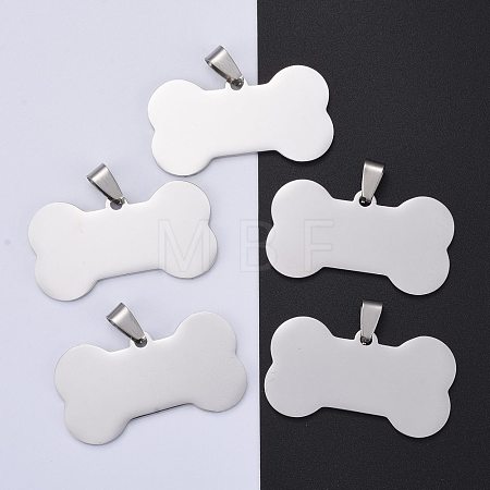 Tarnish Resistant 304 Stainless Steel Pendants X-STAS-I140-07B-1