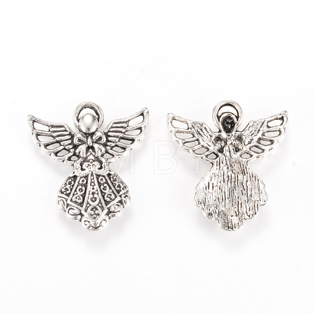 Tibetan Style Alloy Pendants TIBEP-Q063-133AS-NR-1