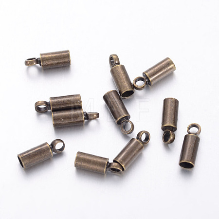 Brass Cord Ends X-KK-H731-AB-NF-1