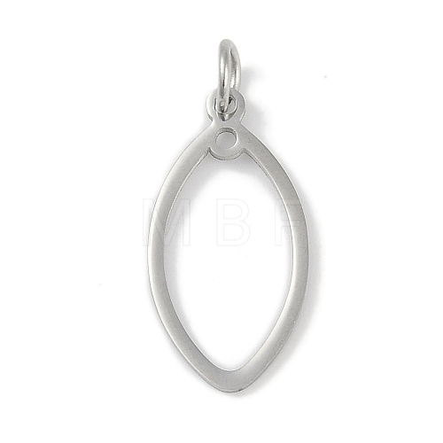 Non-Tarnish 304 Stainless Steel Pendants STAS-L279-037P-1