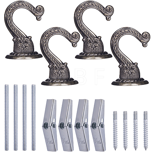 Alloy Chandelier Lighting Hooks FIND-WH0191-02B-1