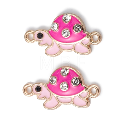 Alloy Enamel Connector Charms ENAM-I054-04C-1