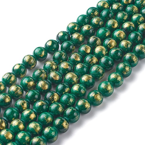 Natural Jade Beads Strands G-F669-A18-10mm-1