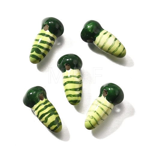 Handmade Porcelain Beads PORC-S002-09B-1