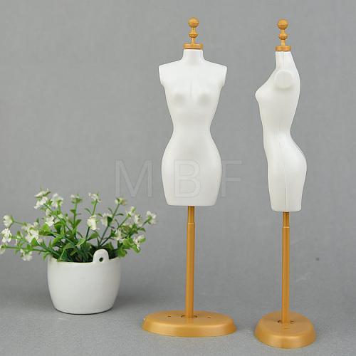 Plastic Mannequin Model Clothing Support DOLL-PW0002-075C-02-1