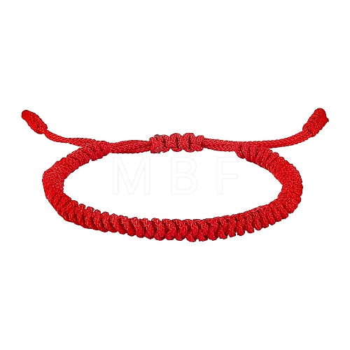 Nylon Threads Braided Bracelet BJEW-SW00058-3-1