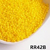Opaque 8/0 Glass Seed Beads SEED-I013-3mm-RR42B-1