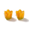 Tulip Opaque Acrylic Beads SACR-G022-01B-2