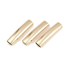 Brass Tube Beads KK-C163-22A-G-1