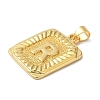 Rack Plating Brass Pendants KK-B092-42G-R-2