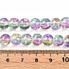 Transparent Crackle Glass Bead Strands GLAA-T025-8mm-02C-4