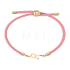 1Pc Adjustable Nylon Cord Slider Bracelets for Women BJEW-LP0001-32R-03-1