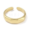 304 Stainless Steel Open Cuff Ring for Women RJEW-C099-01G-3