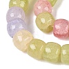 Ombre Effect Dyed Glass Beads Strands GLAA-Q106-05B-A07-3