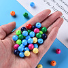 Opaque Acrylic Beads MACR-S370-C10mm-M2-5