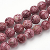 Natural Rhodonite Beads Strands G-S279-05-8mm-A-1