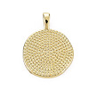 Brass Enamel Pendants KK-Q283-057A-NR-2