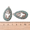 Tibetan Style Alloy Pendants FIND-B055-02C-3