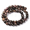 Natural Rhodonite Beads Strands G-T047-A19-01-3