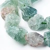 Raw Rough Natural Fluorite Beads Strands G-E343-01-3