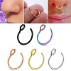 316 Surgical Stainless Steel Clip on Nose Rings WGA7223-12-2