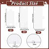3Pcs 3 Styles Acrylic Templates TOOL-BC0003-53-2
