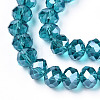 Electroplate Glass Beads Strands EGLA-A044-T1mm-A27-2