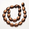 Electroplate Non-magnetic Synthetic Hematite Beads Strands G-F300-09-08-2