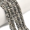 Natural Dalmatian Jasper Beads Strands G-L654-I01-01-1