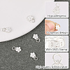 5Pcs 925 Sterling Silver Charms STER-BBC0009-44B-6